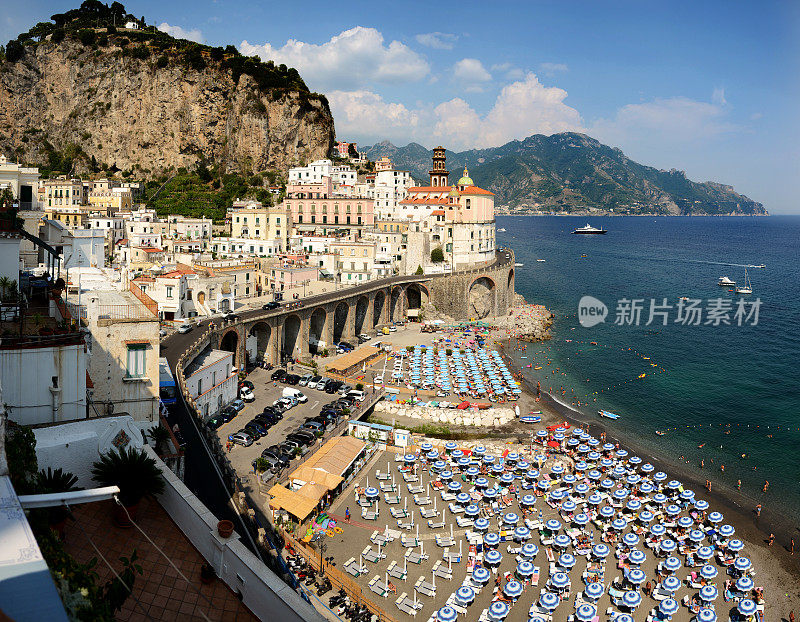 Atrani (SA):海滩